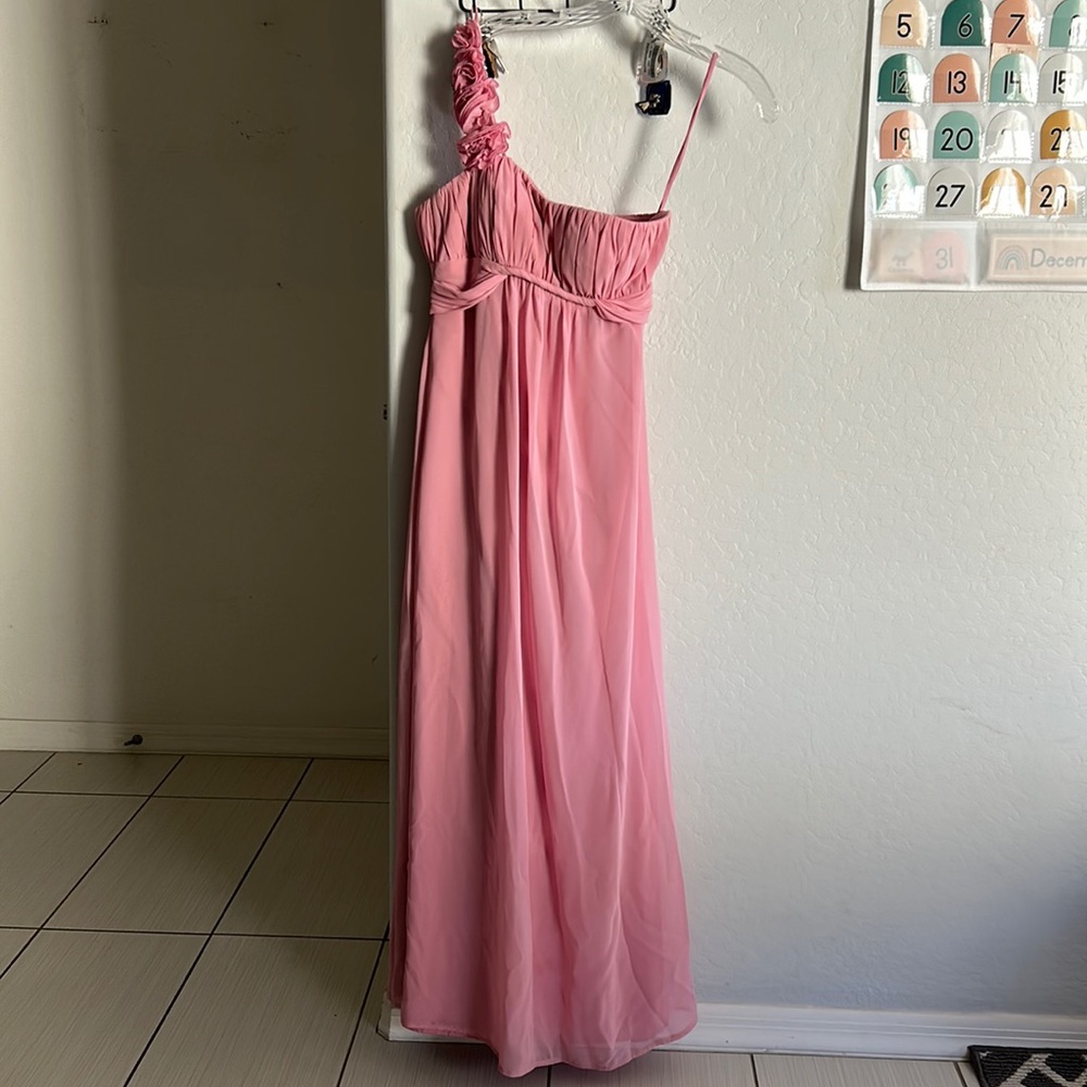 Blush Pink Brides Maid Dress